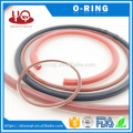 Sellado de alta densidad Sello de goma recubierto o anillo de viton o-ring cubierto por teflón PTFE Cubierta o anillos redondos